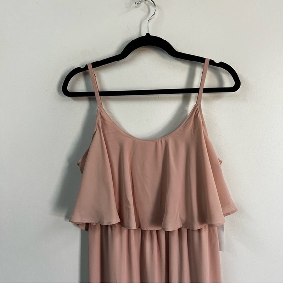 *NEW* Show Me Your MuMu Caitlin Ruffle Maxi Bridesmaids Dress - Picture 5 of 16